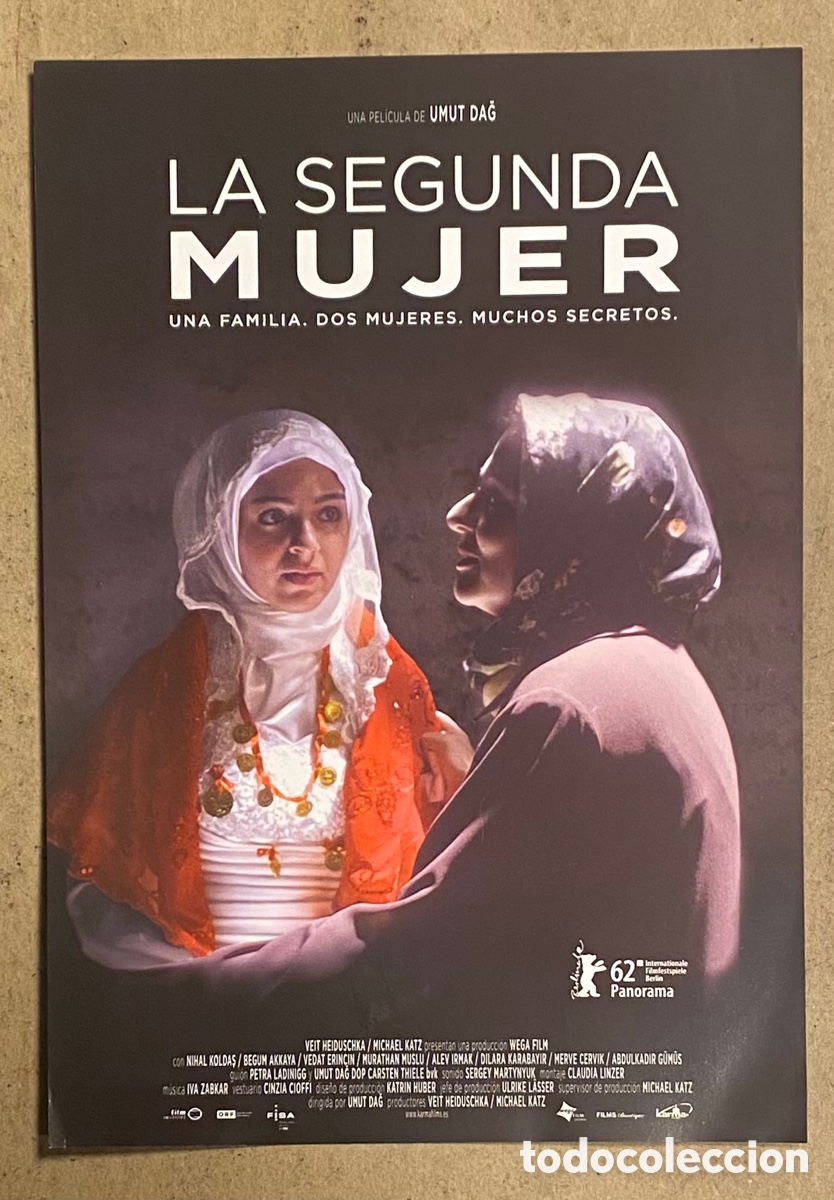 Kino: LA SEGUNDA MUJER. GU&Iacute;A PROMOCIONAL DE LA PEL&Iacute;CULA. UMUT DAG