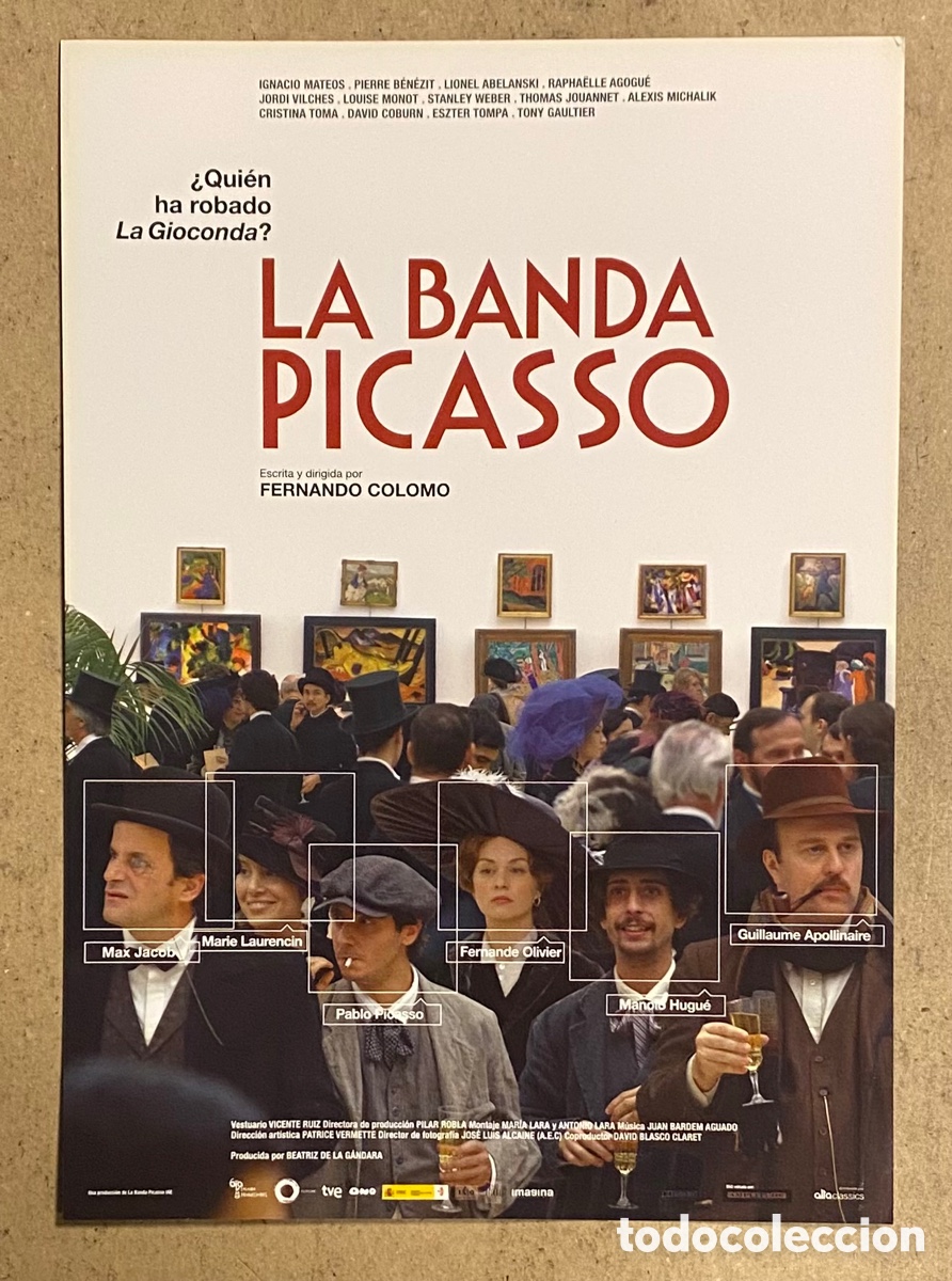 Cin&eacute;ma: LA BANDA PICASSO. GU&Iacute;A PROMOCIONAL DE LA PEL&Iacute;CULA. FERNANDO COLOMO