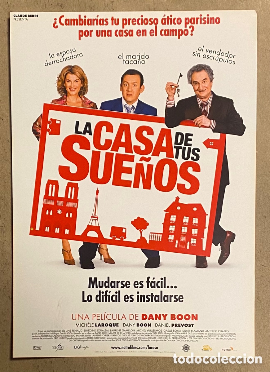 Cinema: LA CASA DE TU SUE&Ntilde;OS. GU&Iacute;A PROMOCIONAL DE LA PEL&Iacute;CULA. DANY, BOON