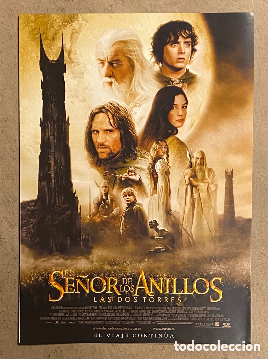 el señor de los anillos las dos torres dvd vers - Compra venta en  todocoleccion