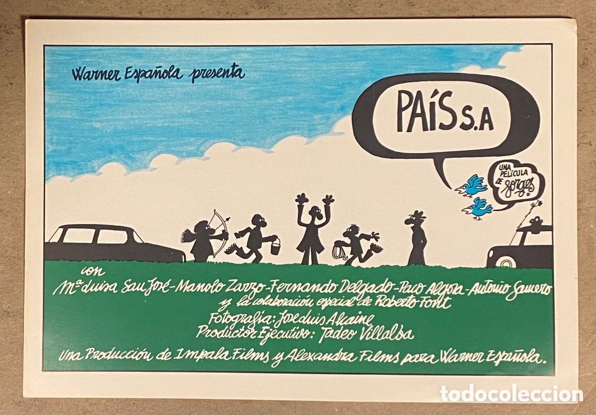 Cinema: PA&Iacute;S S.A. GU&Iacute;A PROMOCIONAL DE LA PEL&Iacute;CULA. FORGES