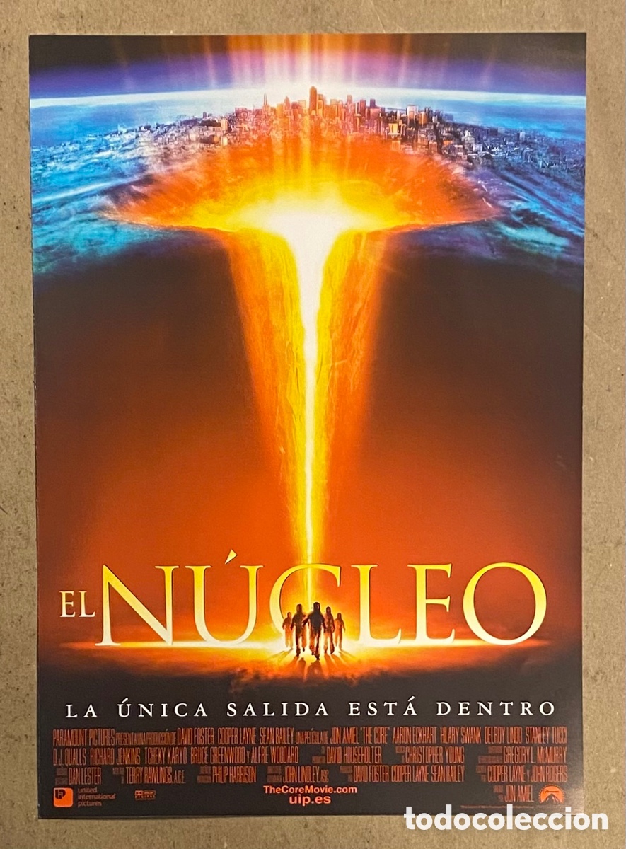 Cinema: EL N&Uacute;CLEO. GU&Iacute;A PROMOCIONAL DE LA PEL&Iacute;CULA. AARON ECKHART, HILARY SWANK