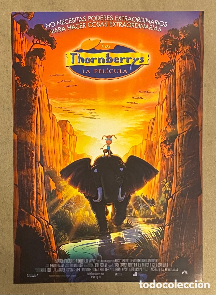 Cin&eacute;ma: LOS THORNBERRYS. GU&Iacute;A PROMOCIONAL DE LA PEL&Iacute;CULA.