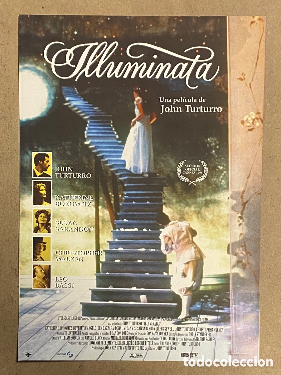Cinema: ILLUMINATA. GU&Iacute;A PROMOCIONAL DE LA PEL&Iacute;CULA. JOHN TURTURRO