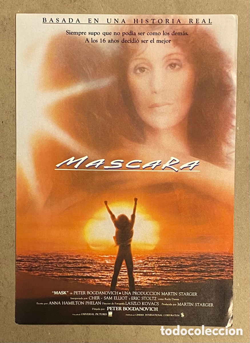 Cinema: M&Aacute;SCARA. GU&Iacute;A PROMOCIONAL DE LA PEL&Iacute;CULA. CHER, SAM ELLIOT,&hellip;