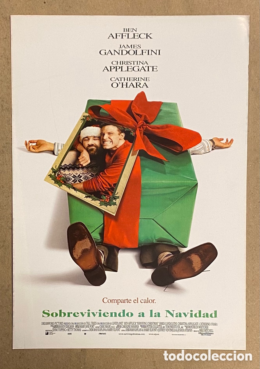 Cinema: SOBREVIVIENDO A LA NAVIDAD. GU&Iacute;A PROMOCIONAL DE LA PEL&Iacute;CULA. BEN AFFLECK, JAMES GANDOLFINI