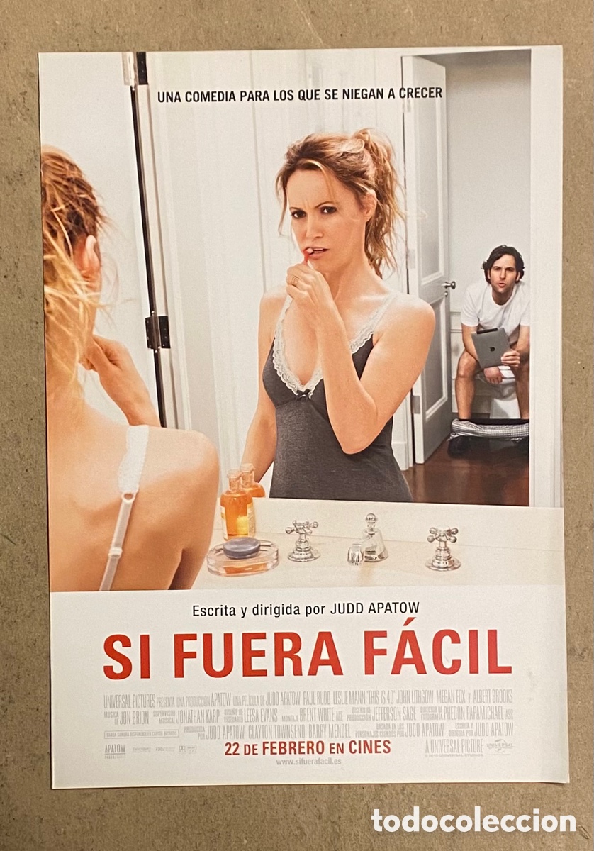 Cinema: SI FUERA F&Aacute;CIL. GU&Iacute;A PROMOCIONAL DE LA PEL&Iacute;CULA. JUDD APATOW