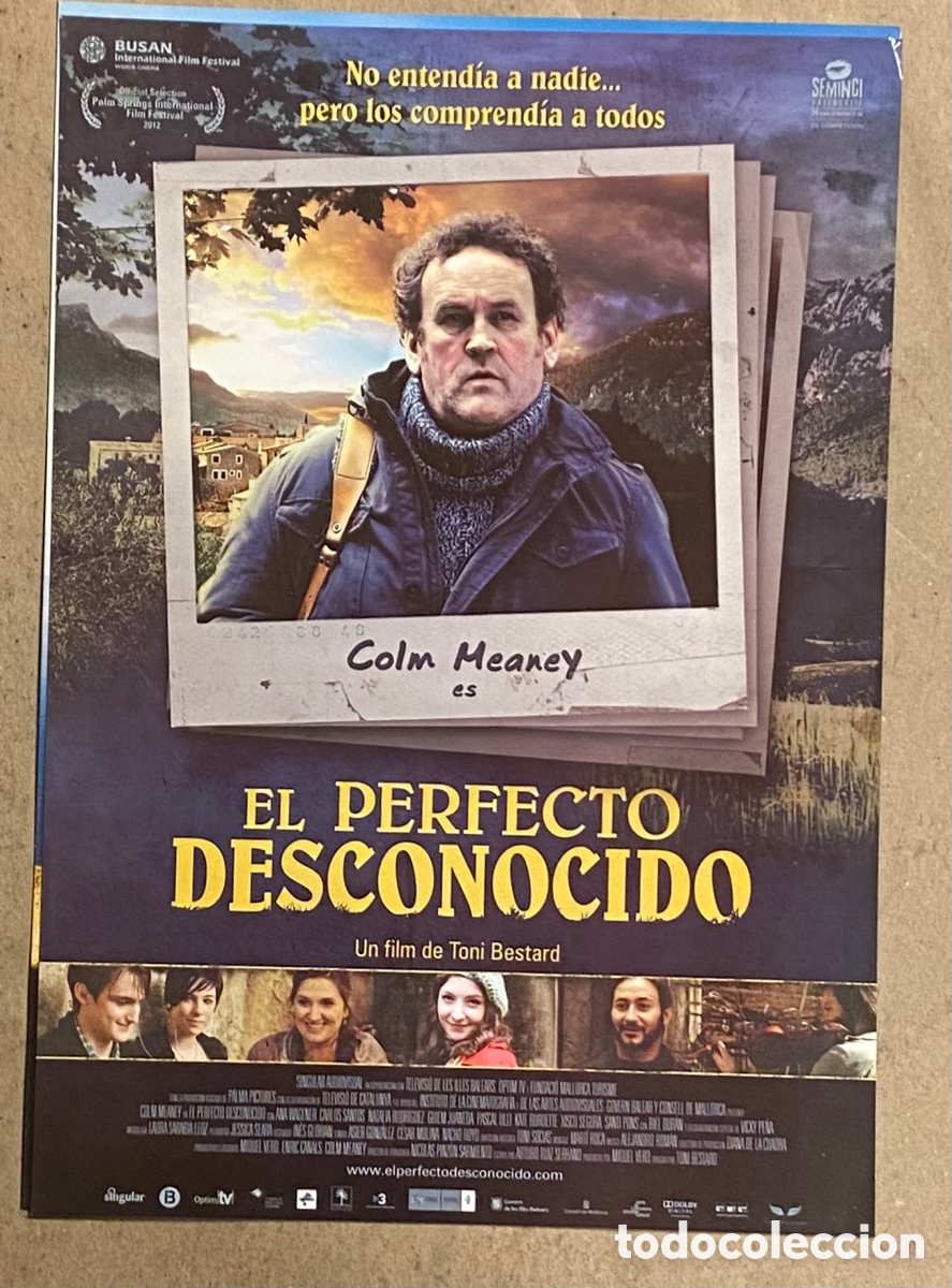 Cin&eacute;ma: EL PERFECTO DESCONOCIDO. GU&Iacute;A PROMOCIONAL DE LA PEL&Iacute;CULA. TONI BESTARD