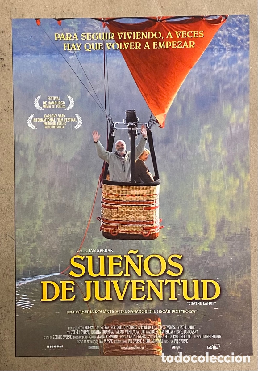 Cin&eacute;ma: SUE&Ntilde;OS DE JUVENTUD. GU&Iacute;A PROMOCIONAL DE LA PEL&Iacute;CULA. JAN SVERAK