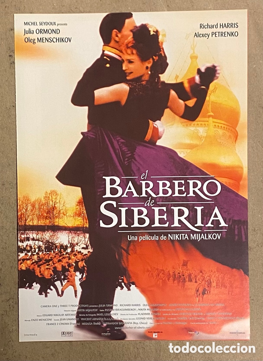 Cin&eacute;ma: EL BARBERO DE SIBERIA. GU&Iacute;A PROMOCIONAL DE LA PEL&Iacute;CULA. NIKITA MIJALKOV
