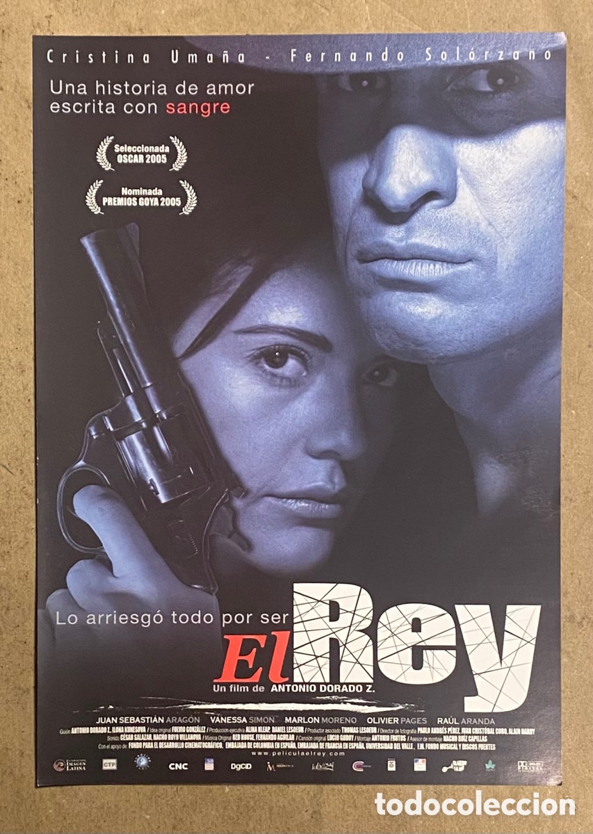 Cin&eacute;ma: EL REY. GU&Iacute;A PROMOCIONAL DE LA PEL&Iacute;CULA. ANTONIO DORADO Z., CRISTINA UMA&Ntilde;A
