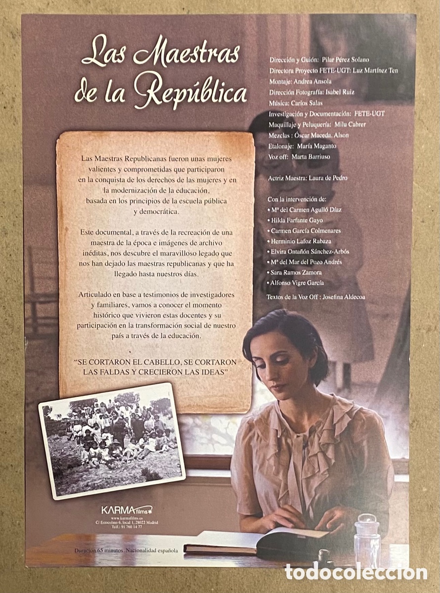 las maestras de la república. guía promocional - Compra venta en  todocoleccion
