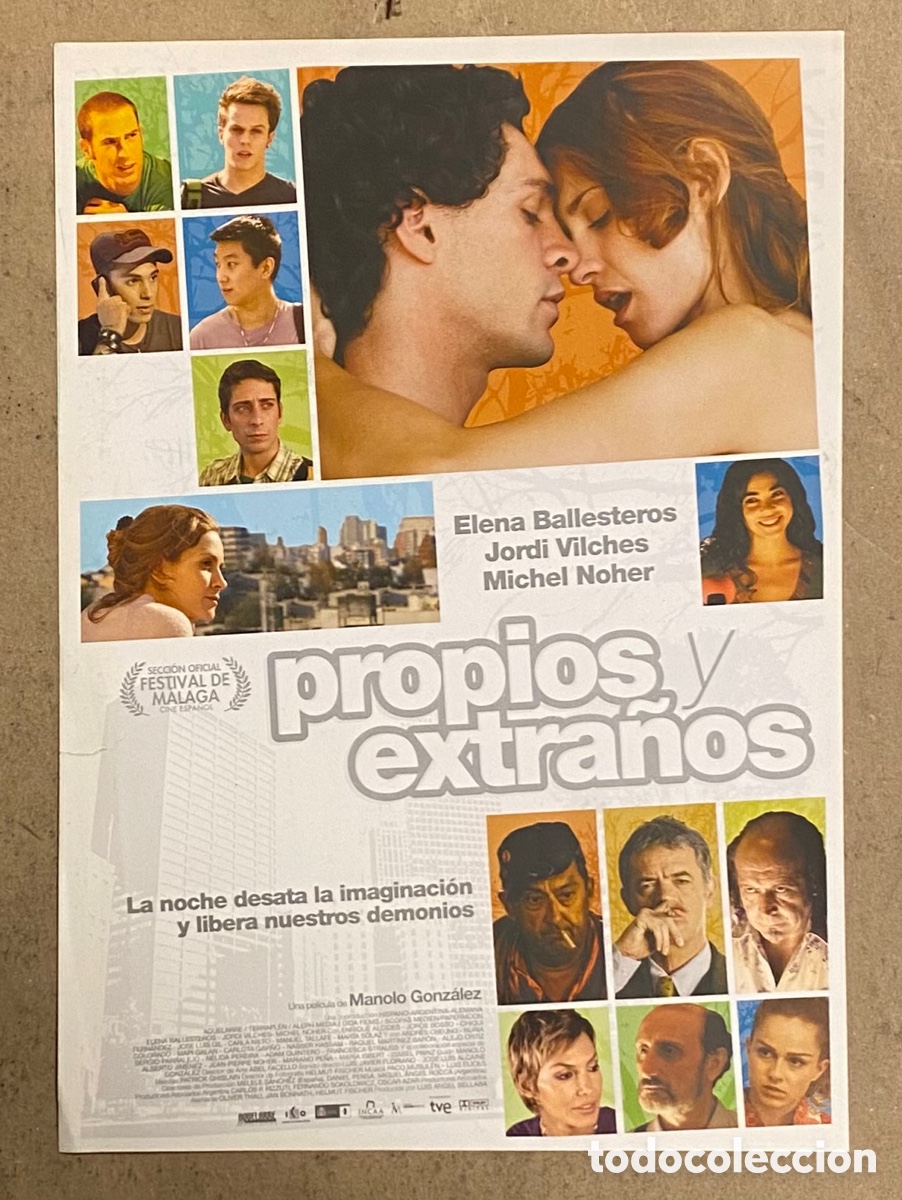 Cinema: PROPIOS Y EXTRA&Ntilde;OS. GU&Iacute;A PROMOCIONAL DE LA PEL&Iacute;CULA. ELENA BALLESTEROS,&hellip;