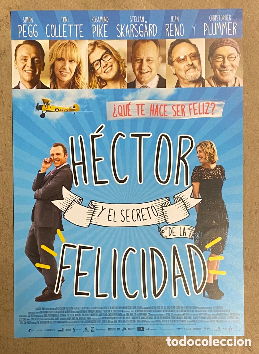 Cinema: H&Eacute;CTOR Y EL SECRETO DE LA FELICIDAD. GU&Iacute;A PROMOCIONAL DE LA PEL&Iacute;CULA. SIMON PEGG