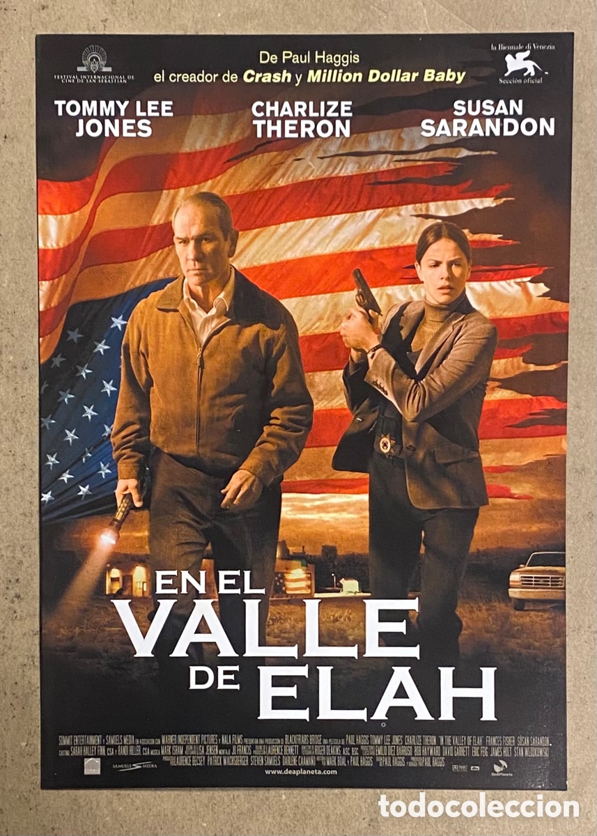 Cinema: EN EL VALLE DE ELAH. GU&Iacute;A PROMOCIONAL DE LA PEL&Iacute;CULA. TOMMY LEE JONES, CHARLIZE THERON,&hellip;