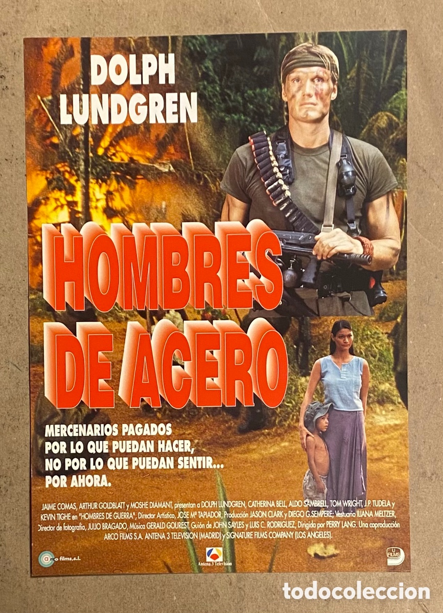 Cinema: HOMBRES DE ACERO. GU&Iacute;A PROMOCIONAL DE LA PEL&Iacute;CULA. DOLPH LUNDGREN