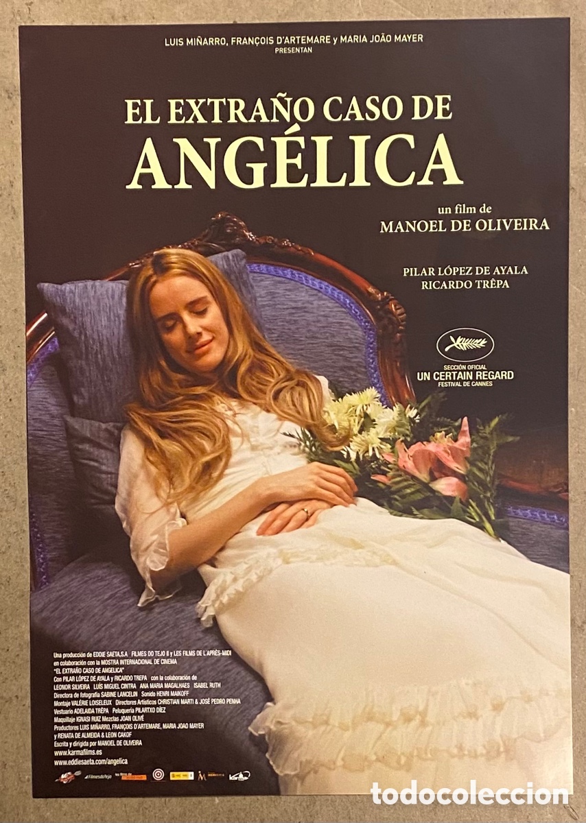 Cinema: EL EXTRA&Ntilde;O CASO DE ANG&Eacute;LICA. GU&Iacute;A PROMOCIONAL DE LA PEL&Iacute;CULA. PILAR L&Oacute;PEZ DE AYALA