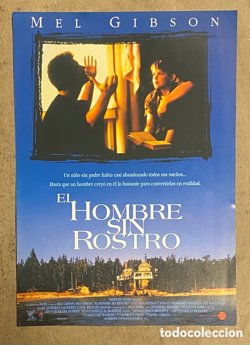 Cinema: EL HOMBRE SIN ROSTRO. GU&Iacute;A PROMOCIONAL DE LA PEL&Iacute;CULA. MEL GIBSON