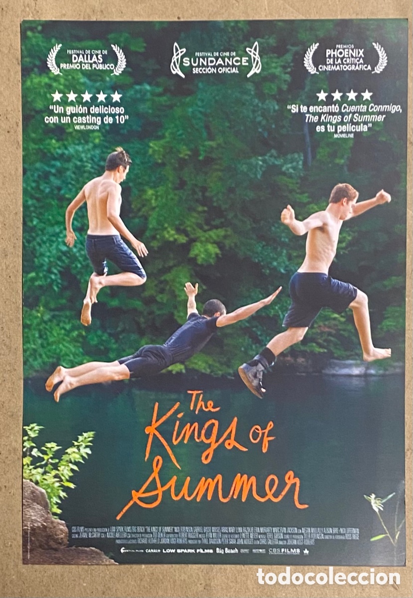 Cin&eacute;ma: THE KINGS OF SUMMER. GU&Iacute;A PROMOCIONAL DE LA PEL&Iacute;CULA.