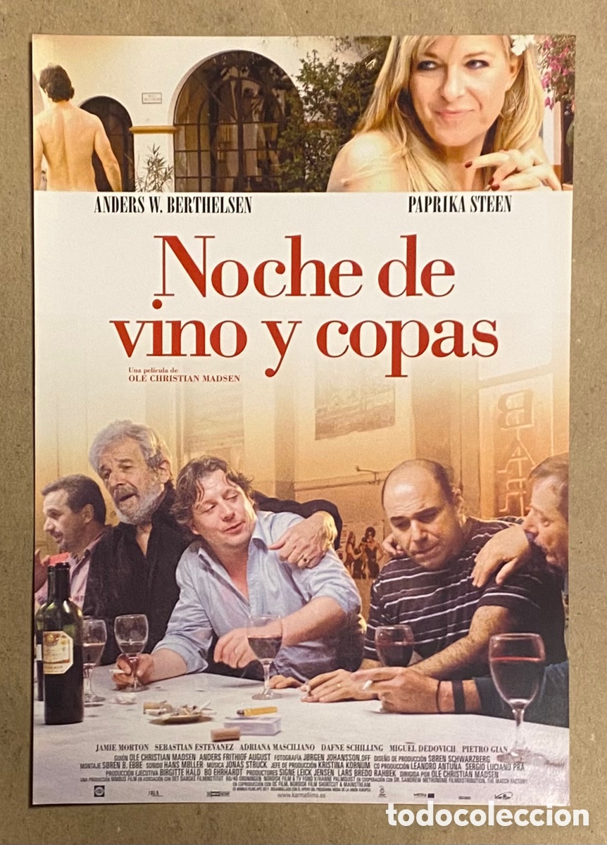 Cinema: NOCHE DE VINO Y COPAS. GU&Iacute;A PROMOCIONAL DE LA PEL&Iacute;CULA. OLE CHRISTIAN MADSEN