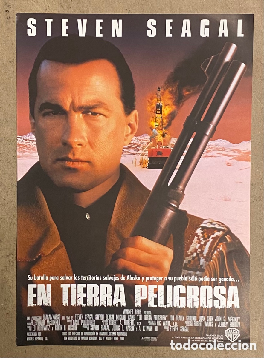 Cin&eacute;ma: EN TIERRA PELIGROSA. GU&Iacute;A PROMOCIONAL DE LA PEL&Iacute;CULA. STEVEN SEAGAL