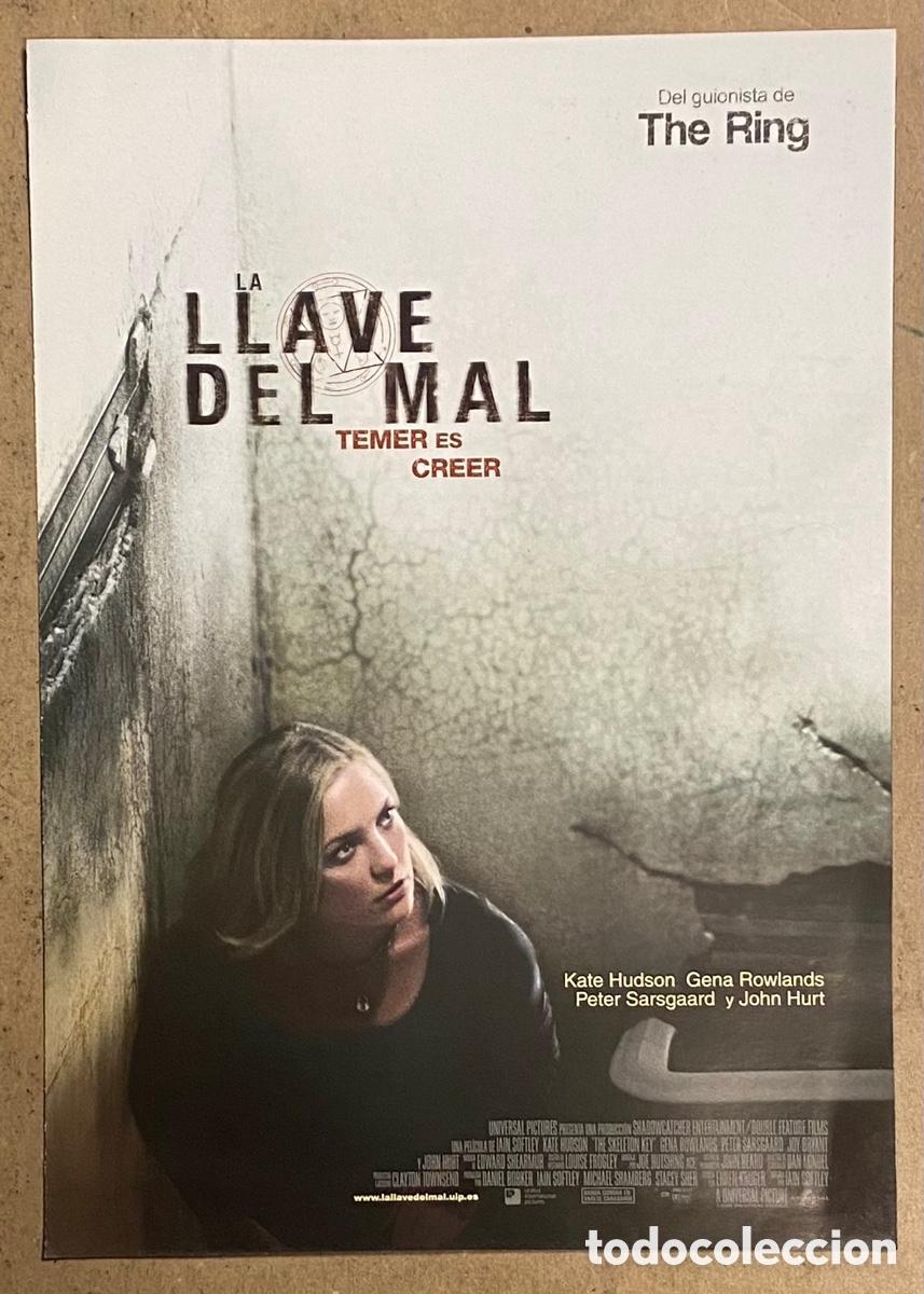 Cin&eacute;ma: LA LLAVE DEL MAL. GU&Iacute;A PROMOCIONAL DE LA PEL&Iacute;CULA. KATE HUDSON, JOHN HURT