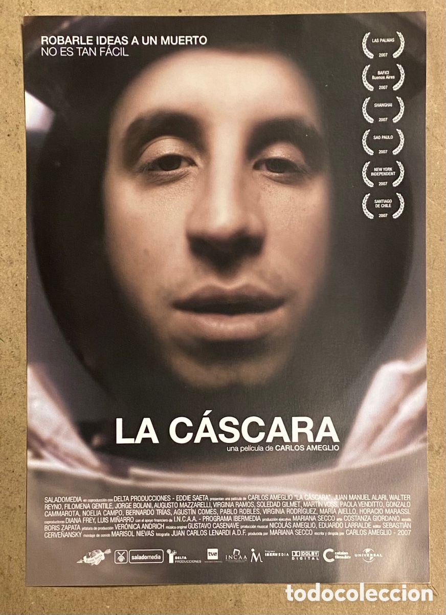 Kino: LA C&Aacute;SCARA. GU&Iacute;A PROMOCIONAL DE LA PEL&Iacute;CULA. CARLOS AMEGLIO