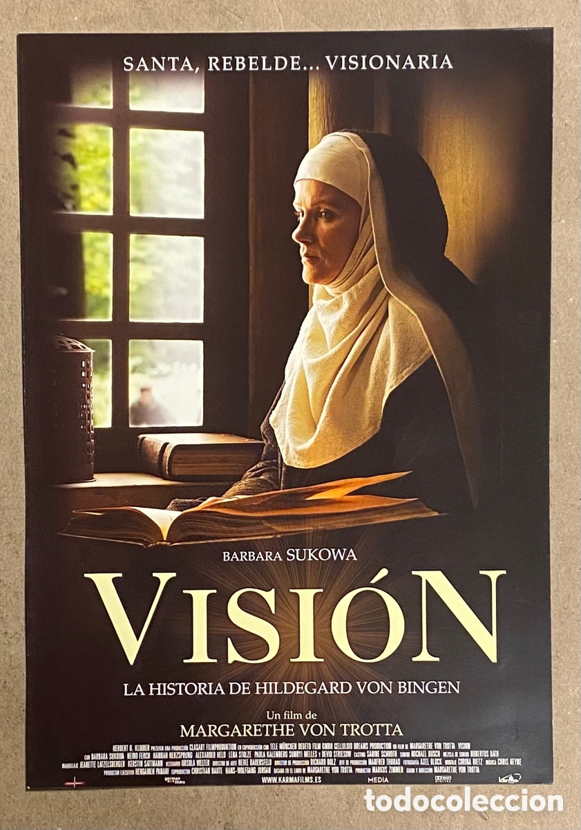 Kino: VISI&Oacute;N. GU&Iacute;A PROMOCIONAL DE LA PEL&Iacute;CULA. MARGARETHE VON TROTTA, BARBARA SUKOWA