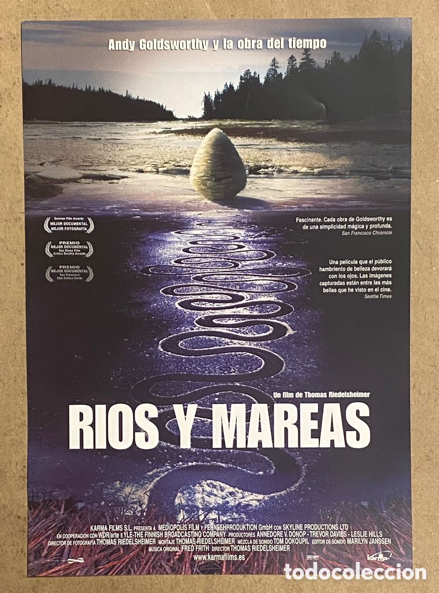 Kino: R&Iacute;OS Y MAREAS. GU&Iacute;A PROMOCIONAL DE LA PEL&Iacute;CULA. THOMAS RIESELSHEIMER