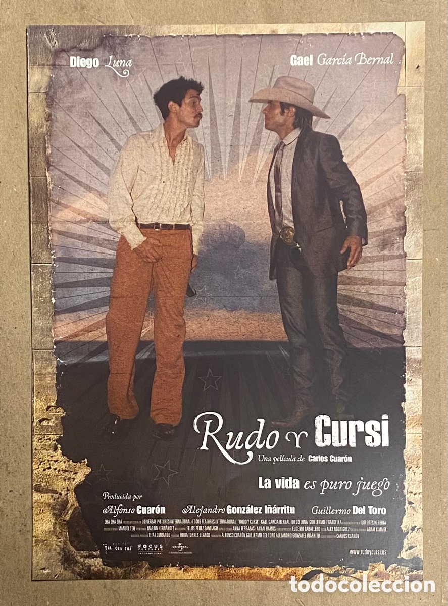 Cinema: RUDO Y CURSI. GU&Iacute;A PROMOCIONAL DE LA PEL&Iacute;CULA. DIEGO LUNA, GAEL GARC&Iacute;A BERNAL
