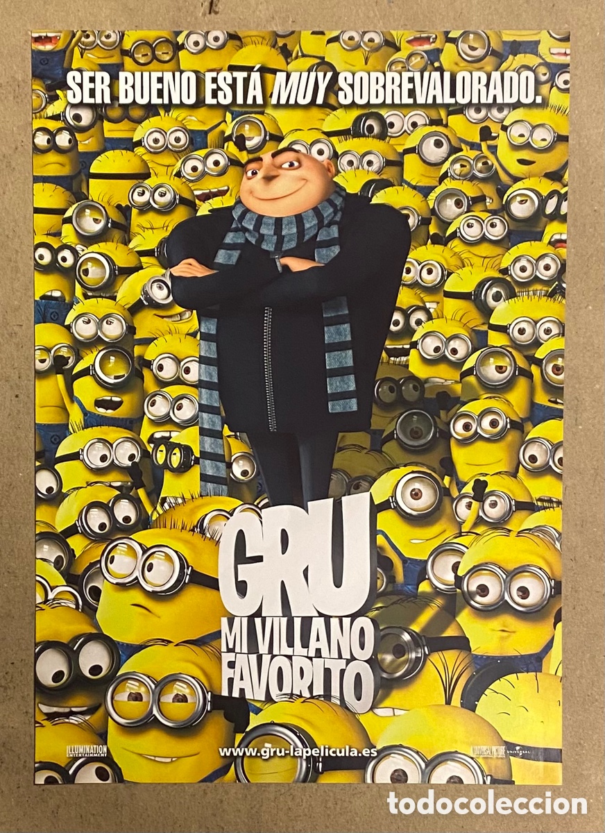 Cin&eacute;ma: GRU MI VILLANO FAVORITO. GU&Iacute;A PROMOCIONAL DE LA PEL&Iacute;CULA.