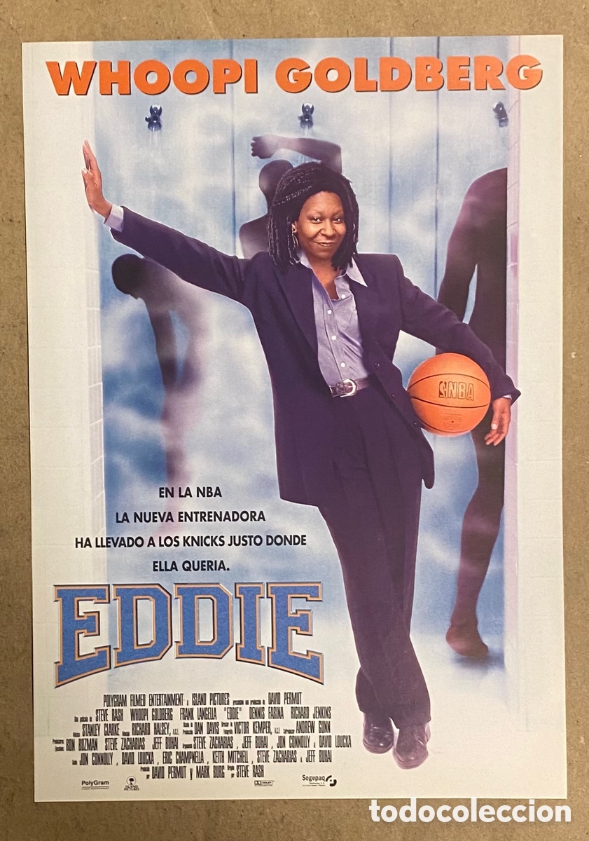 Cinema: EDDIE. GU&Iacute;A PROMOCIONAL DE LA PEL&Iacute;CULA. WHOOPI GOLDBERG