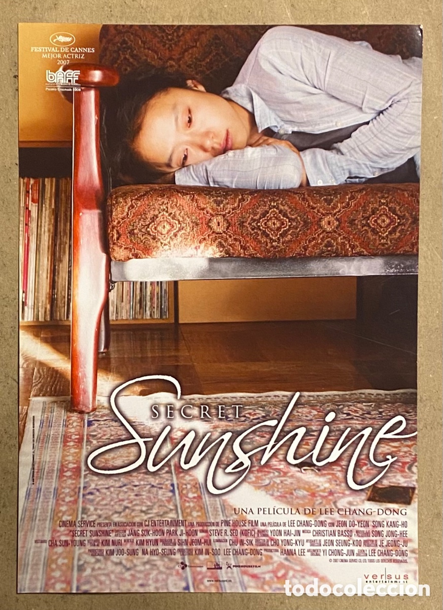 Kino: SECRET SUNSHINE. GU&Iacute;A PROMOCIONAL DE LA PEL&Iacute;CULA. LEE CHANG DONG