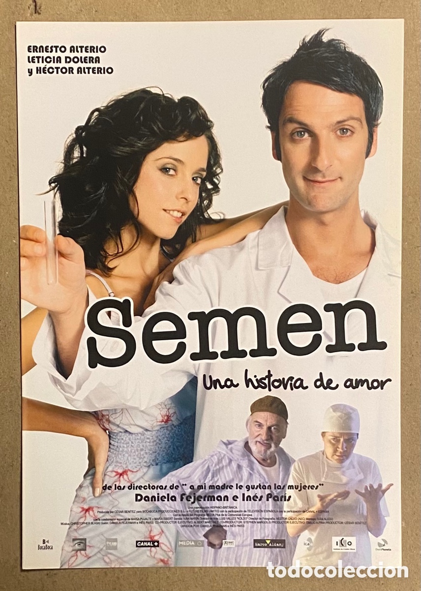 Cin&eacute;ma: SEMEN UNA HISTORIA DE AMOR. GU&Iacute;A PROMOCIONAL DE LA PEL&Iacute;CULA. ERNESTO ALTERIO, LETICIA DOLERA