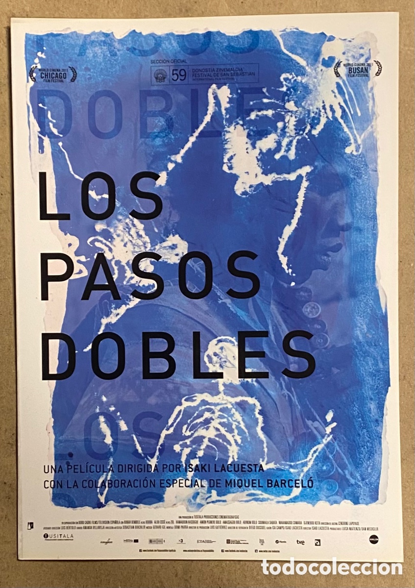 Kino: LOS PASOS DOBLES. GU&Iacute;A PROMOCIONAL DE LA PEL&Iacute;CULA. ISAKI LACUESTA. INCLUYE DISCO INTERACTIVO