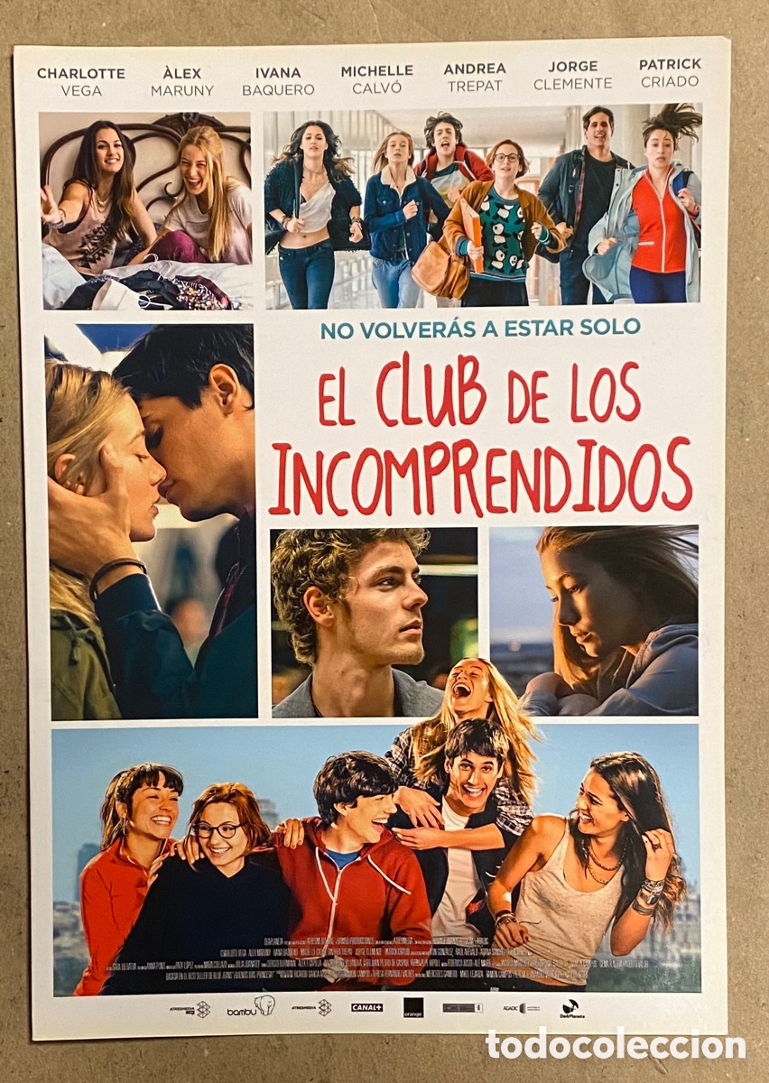 Cinema: EL CLUB DE LOS INCOMPRENDIDOS. GU&Iacute;A PROMOCIONAL DE LA PEL&Iacute;CULA.
