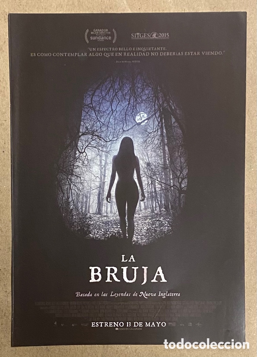 Cin&eacute;ma: LA BRUJA. GU&Iacute;A PROMOCIONAL DE LA PEL&Iacute;CULA. ROBERT EGGERS