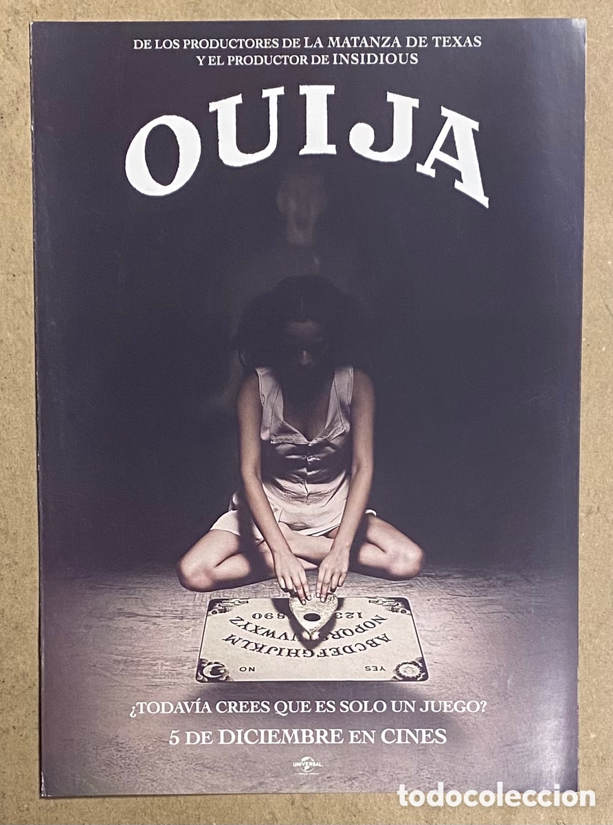 Kino: OUIJA. GU&Iacute;A PROMOCIONAL DE LA PEL&Iacute;CULA. STILES WHITE