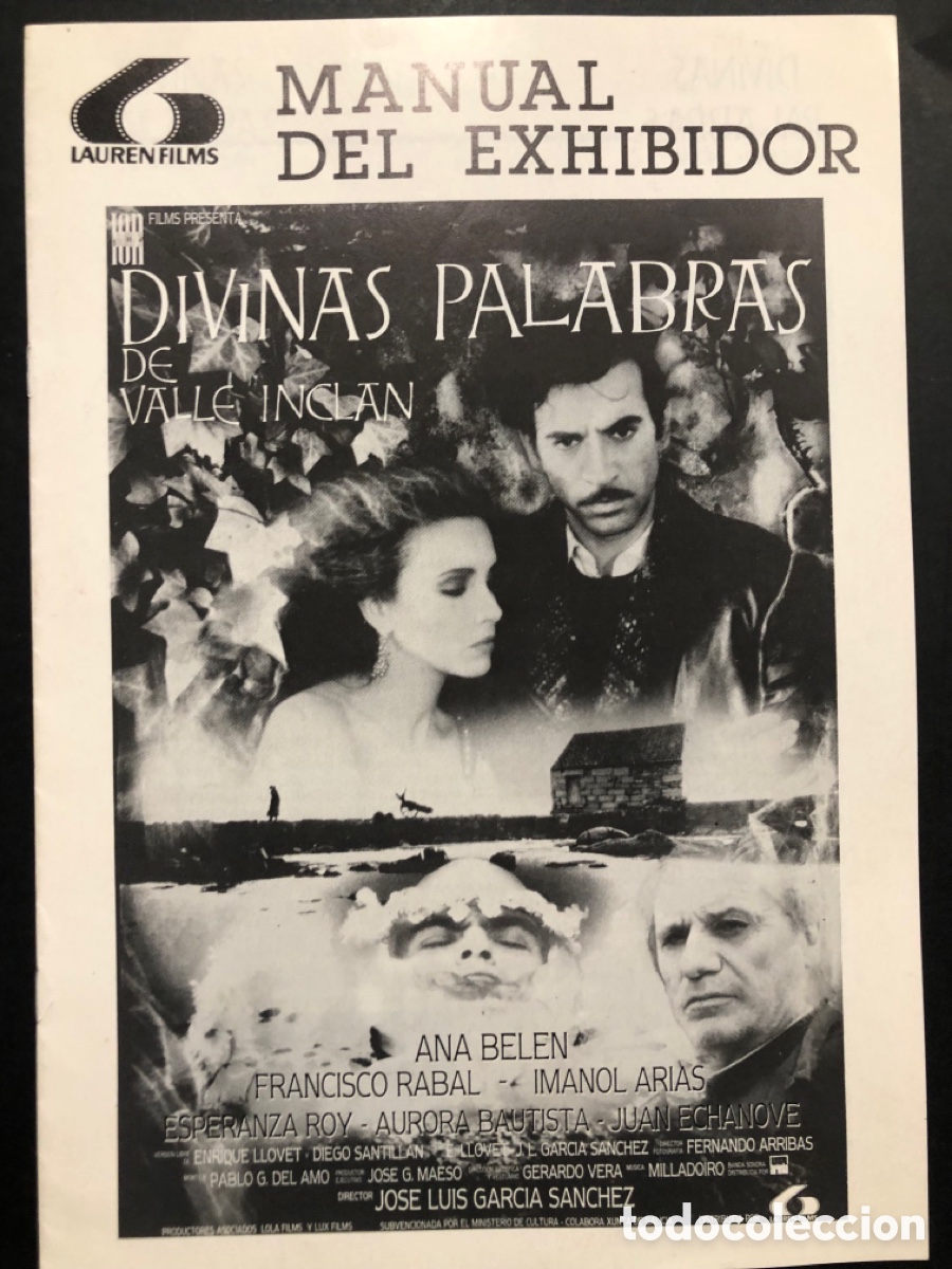 Cine: Guia lauren films divinas palabras Ana belen francisco rabal 15
