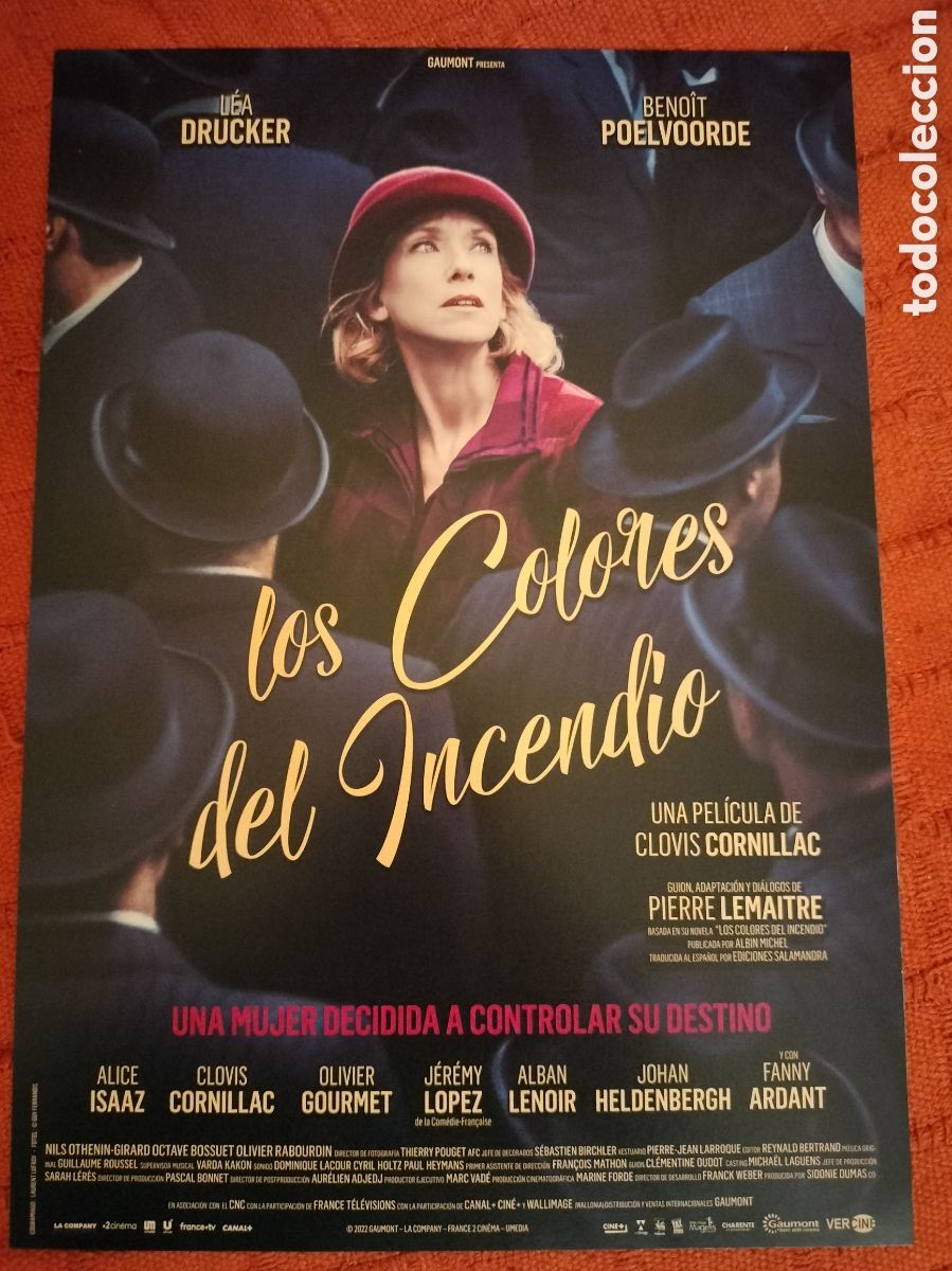 Cine: Los Colores del Incendio. Guia Publicitaria