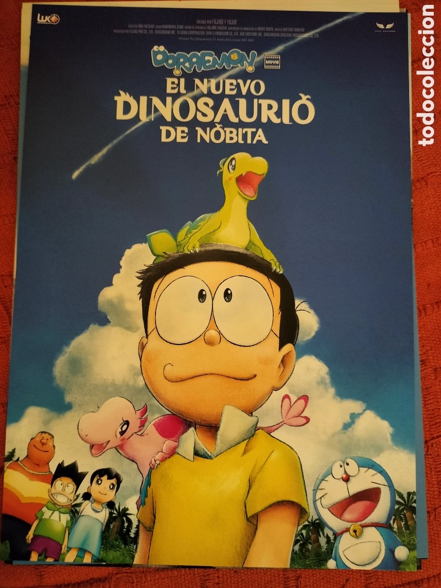 doraemon película nobitas dinosaurio