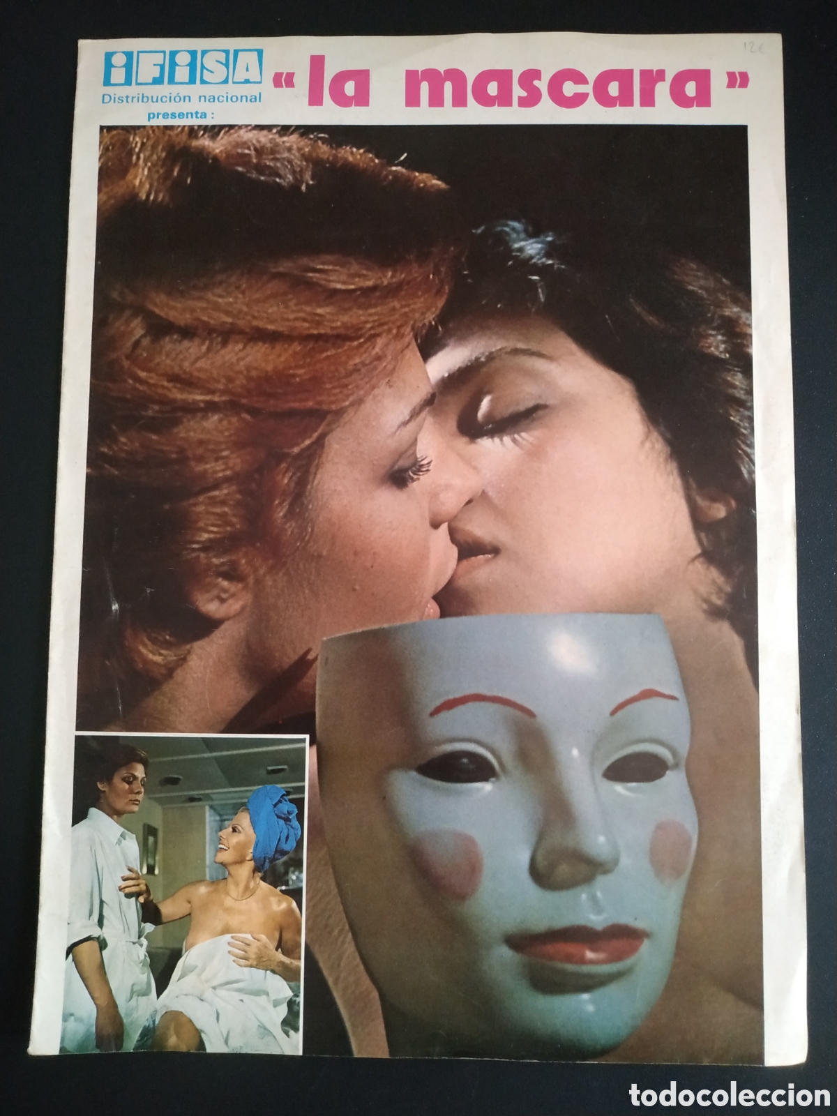 Cinema: LA MASCARA - ROSA VALENTY , PATRIZIA ADRIANI Y MARIA MARTIN - GUIA DE CINE ORIGINAL - B7