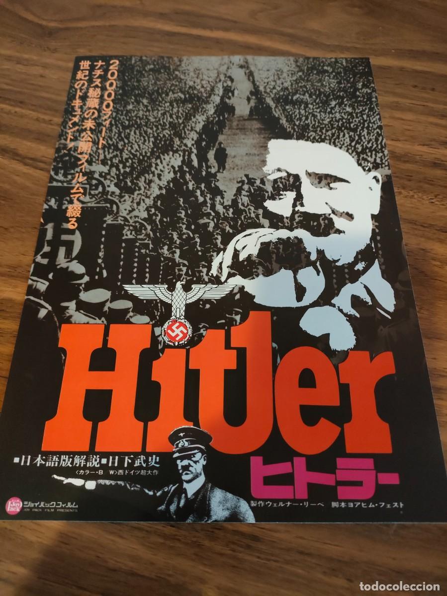 Kino: GUIA FLYER JAPONES - 26x18cm - HITLER, DOCUMENTAL