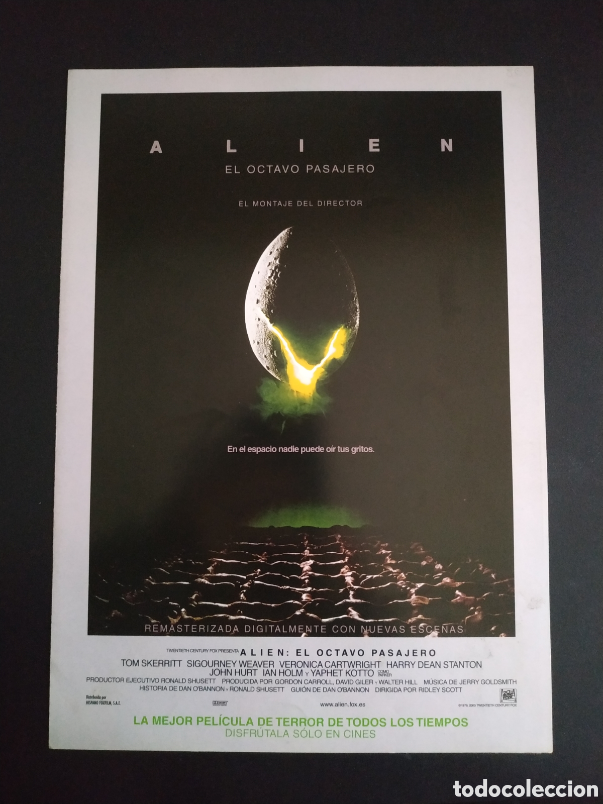 alien el octavo pasajero - tom skerritt y sigou - Compra venta en  todocoleccion