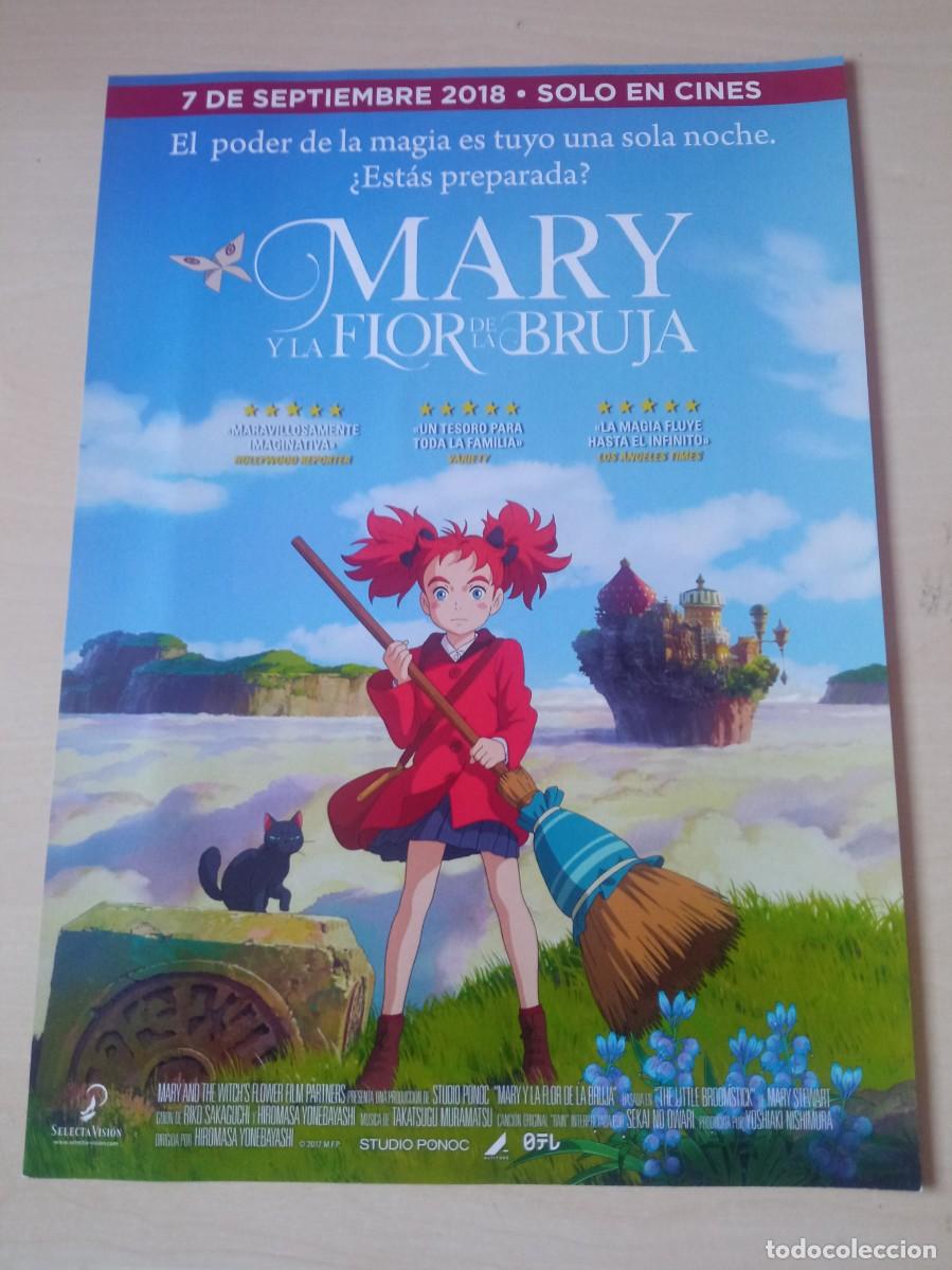 Cinema: MARY Y LA FLOR DE LA BRUJA (GUIA ORIGINAL SIMPLE) ANIMACION (PEDIDO MINIMO 5 EUROS)