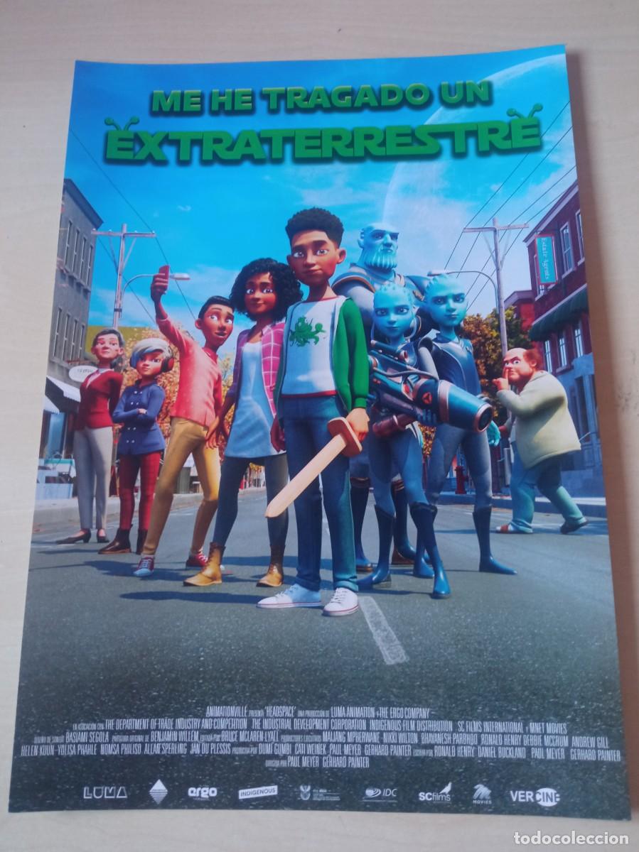 Cinema: ME HE TRAGADO UN EXTRATERRESTRE (GUIA ORIGINAL SIMPLE) ANIMACION (PEDIDO MINIMO 5 EUROS)