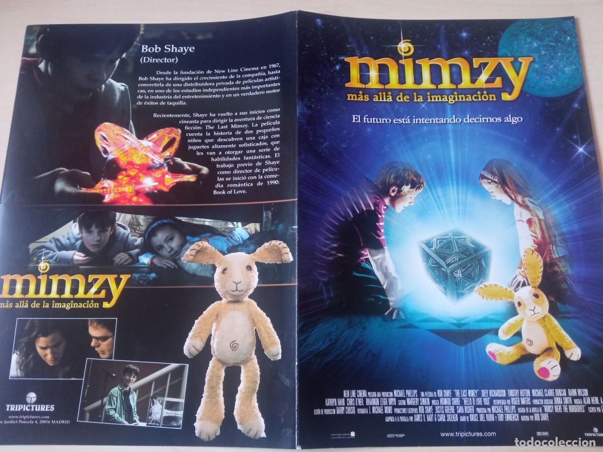 Cinema: MIMZY MAS ALLA DE LA IMAGINACION (GUIA ORIGINAL DOBLE) (PEDIDO MINIMO 5 EUROS)
