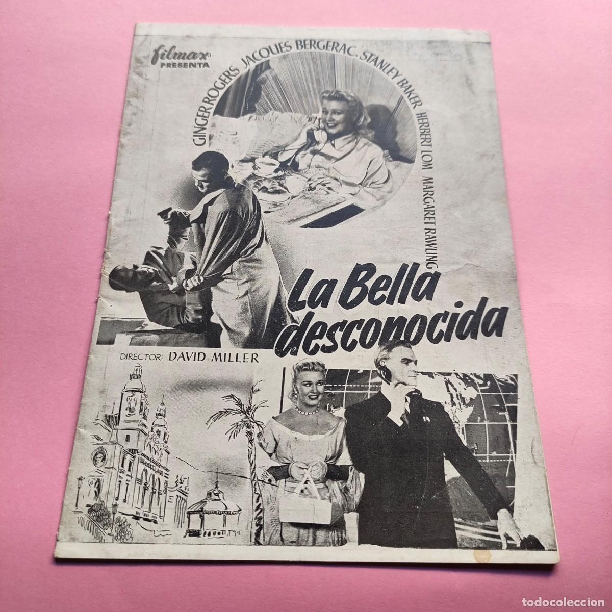 Cine: GUIA CINE . LA LA BELLA DESCONOCIDA ** DAVID MILLER 12 PAGINAS * juani