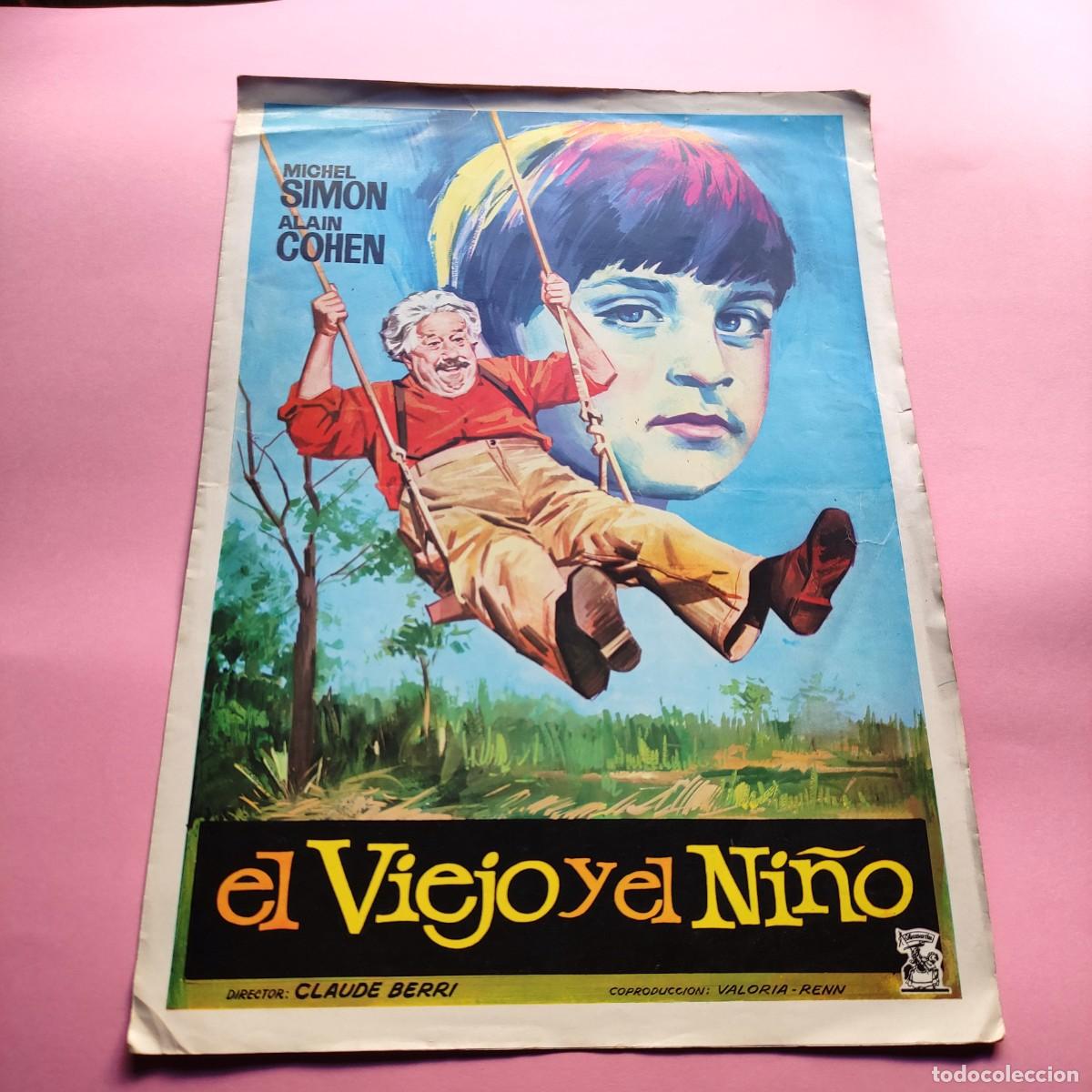 Cine: GUIA CINE . EL VIEJO Y EL NI&Ntilde;O ** MICHEL SIMON * ALAIN COHEN ** 2 PAGINAS * juani