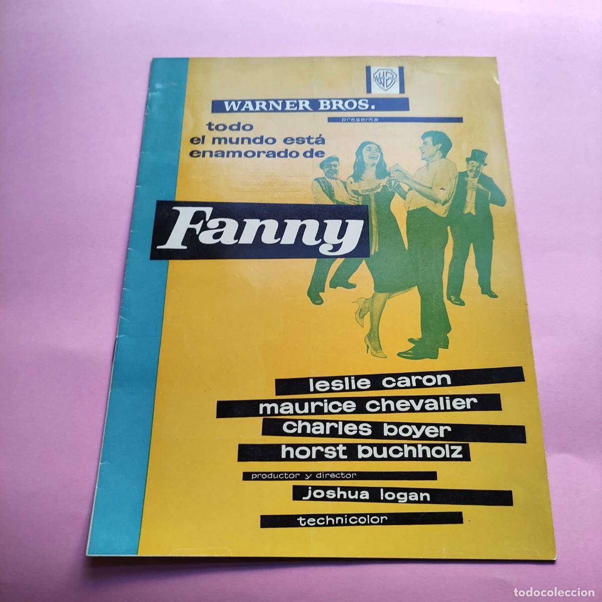 Cine: GUIA CINE .FANNY ** LESLIE CARON * MAURICE CHEVALIER ** 12 PAGINAS ** JUANI
